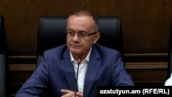 Глава оппозиционной фракции «Айастан» Национального собрания Армении Сейран Оганян