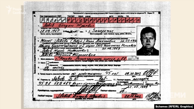 Основание замены документа, как говорится в заявлении, поданном от имени Богдана Львова — достижение 45-летнего возраста