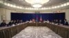 Հայաստանի, ԱՄՆ-ի և Ադրբեջանի արտաքին գերատեսչությունների ղեկավարների հանդիպումը, «Փալաս» հյուրանոց, Նյու Յորք, 19-ը սեպտեմբերի, 2022թ.