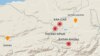 Кыргыз-тажик чек арасындагы ок атышуу болгон аймактардын картасы. 