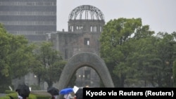 ساختمان تخریب شده ناشی از انفجار بم اتمی در هیروشیما - جاپان 