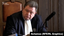 Bohdan Lvov had been chairman of Ukraine's top court for economic and property disputes. (file photo)