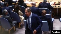 Ministrul rus de Externe, Serghei Lavrov, la ONU