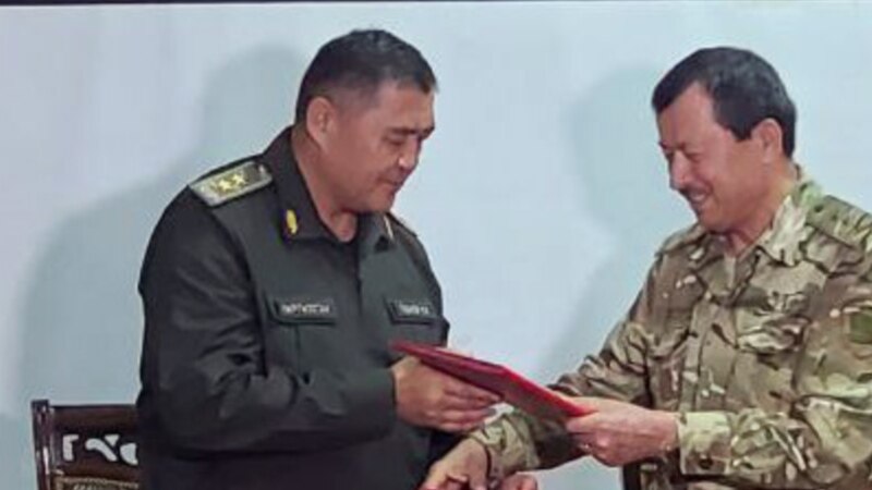 Душанбе и Бишкек  подписали мирный протокол, Таджикистан освободил четырех пленных кыргызских военных 
