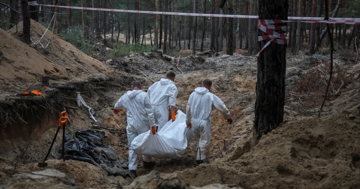 У Ізюмі виявили 13 колаборантів, підозрюваних у воєнних злочинах