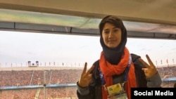 Иранская журналистка Нилуфар Хамеди