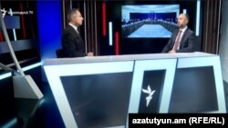 Председатель комиссии по внешним отношениям Национального собрания Армении Эдуард Агаджанян в студии «Азатутюн ТВ», 20 сентября 2022 г.