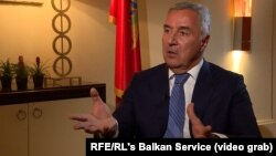 Montenegrin President Milo Djukanovic acknowledged his country's need for reforms to tackle a "deficit in the rule of law" that contributes to shortcomings in democratic and economic development in his and other Western Balkan states.