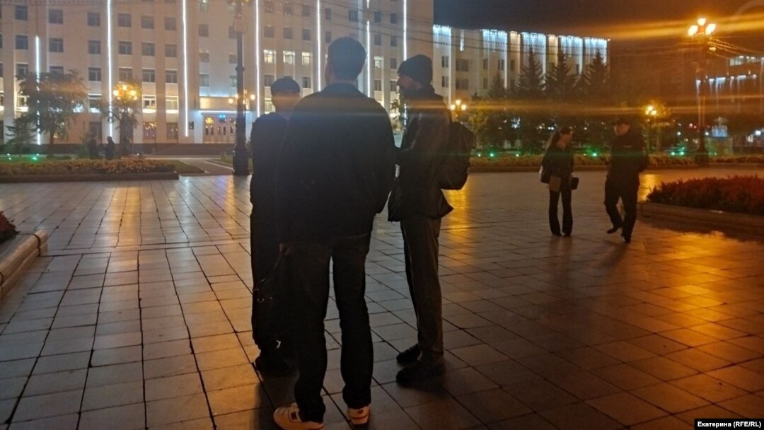 Акция против мобилизации в Хабаровске, 21 сентября