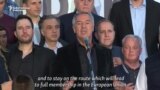 Djukanovic Celebrates Election Victory In Montenegro