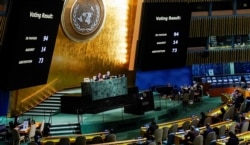 Результаты голосования Генеральной ассамблеи ООН. 14 ноября 2022 года