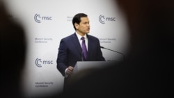 ABŞ Dövlət katibi Marko Rubio 62-ci Münxen Təhlükəsizlik Konfransında çıxış edir.