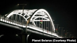 Новы мост у Мазыры