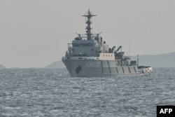 Тайваньға тақау Пинтань аралы маңында теңізде жүзіп жүрген Қытай әскери кемесі. 29 желтоқсан, 2025 жыл.