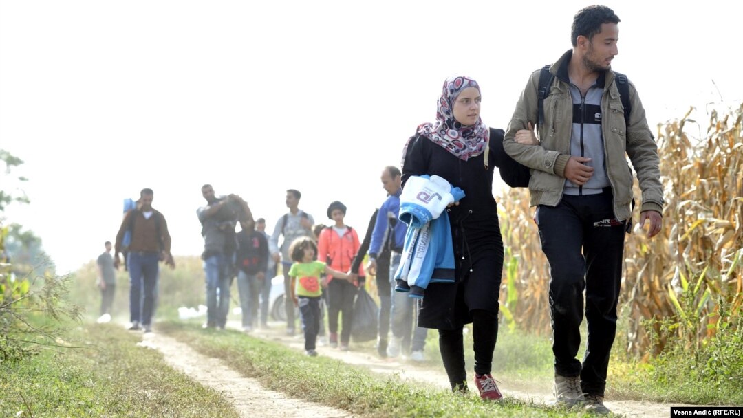 Refugees and migrants have been streaming into Serbia in recent months on their way to Western Europe. (file photo)