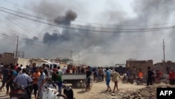 Експлозии во Багдад.