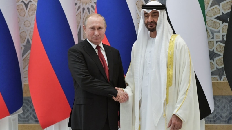 پوتین پس از عربستان سعودی به امارات متحده عربی رفت
