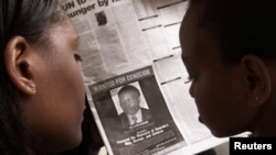 Potjernica u novinama za Felicijanom Kabugom. SAD su objavile potjernicu za Felicijanom Kabugom pod optužbom da je finansirao ubistva u Ruandi 1994. 
