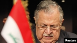 Iraqi President Jalal Talabani 