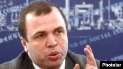 Vazgen Khachikian, head of the state social security service