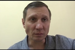 Сергей Шахов во время интервью с журналистом Радiо Свобода