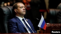 Russian Prime Minister Dmitry Medvedev