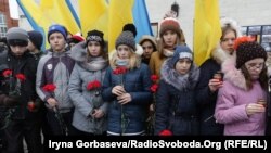 Мероприятие в память о погибших жителях Мариуполя