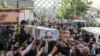 تشییع جنازه صیاد خدایی در تهران