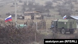 В зоне действия российских миротворцев, Карабах