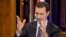 Syrian President Bashar al-Assad speaking during a September 23 interview in Damascus.