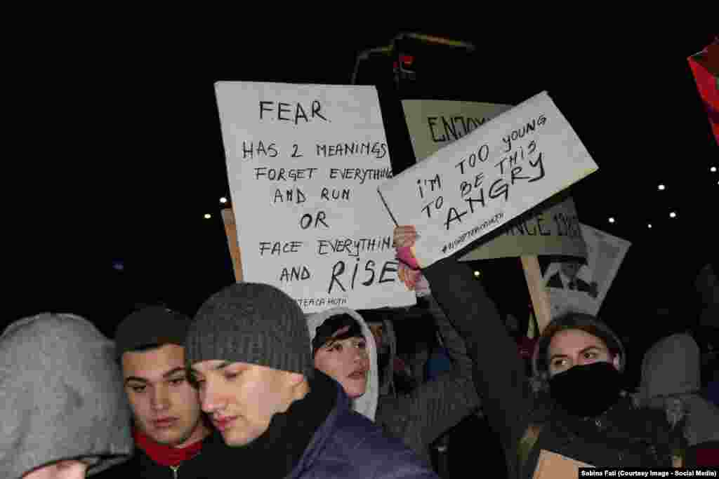 Romania, antigovernmental protest