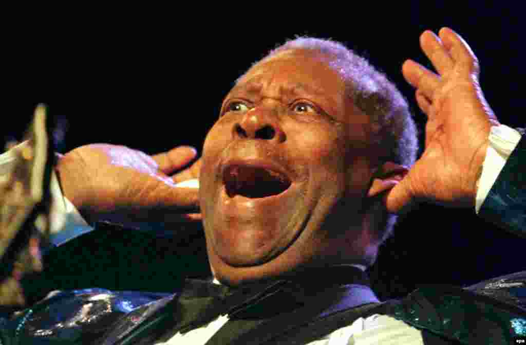 B.B. King, 1999.