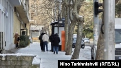 მოყინული ტროტუარი. 22 იანვარი, 2026 წელი