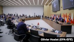 Під час засідання Північноатлантичної ради в форматі міністрів закордонних справ країн НАТО в Брюсселі 23 і 24 березня багато разів згадували Росію