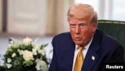 Дональд Трамп у Шатляндыі.