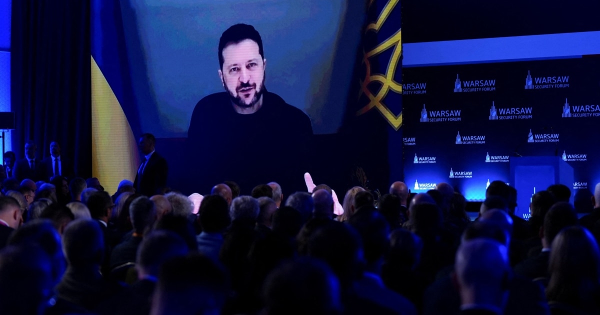 Selenskyj sagt, die Ukraine werde die Angriffe auf Raffinerien einstellen ...