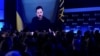 Ukrajinski predsjednik Volodimir Zelenski obraća se Varšavskom sigurnosnom forumu putem videolinka 12. oktobra