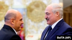 Встреча Михаила Мишустина и Александра Лукашенко, 3 сентября 2020 года