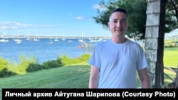Айтуган Шарипов в штате Род-Айленд (США). Фото из его личного архива
