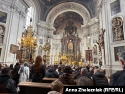 Українці в церкві святого Климента у Празі