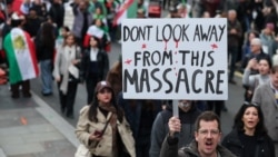 حمایت از معترضان در لندن