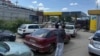 Чэргі па паліва ў Іркуцку