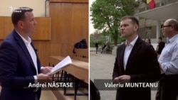 Andrei Năstase şi Valeriu Munteanu în campanie pentru Primăria Chișinău