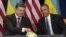 Президент України Петро Порошенко та президент США Барак Обама