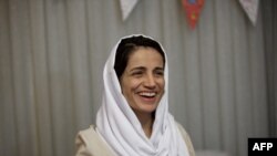 Iranian human rights lawyer Nasrin Sotoudeh (file photo)