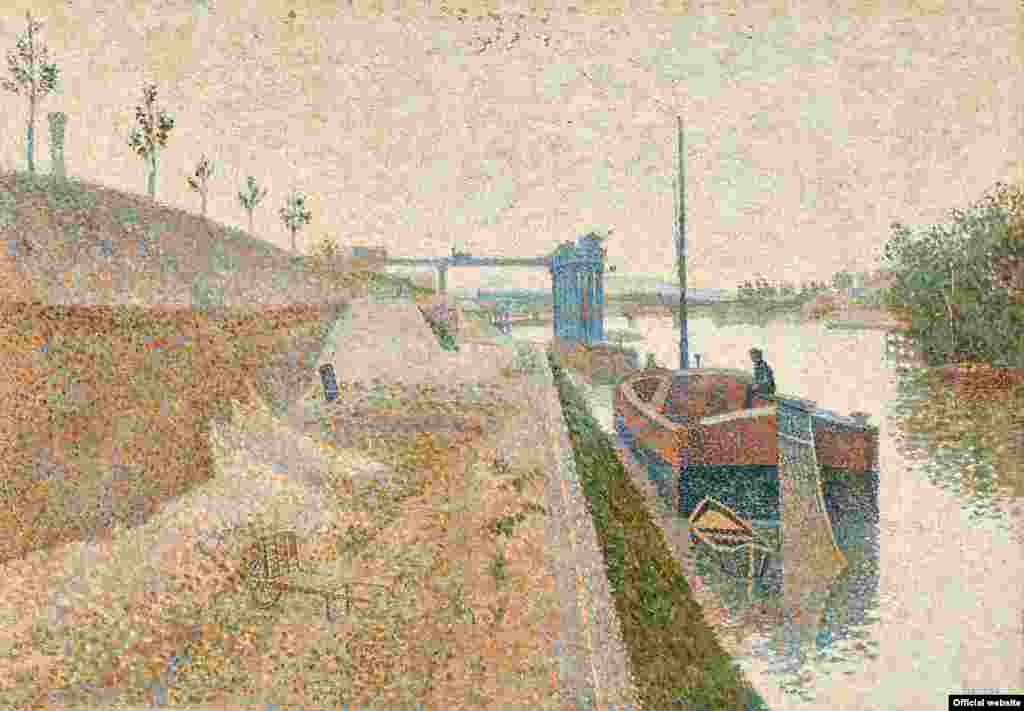 Paul Signac (1863&ndash;1935) Quai de Clichy, 1887