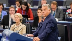 Viktor Orbán, huiduit în Parlamentul European 