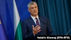 Kosovo's President Hashim Thaci