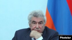 Председатель Конституционного суда Армении Гагик Арутюнян (архив)
