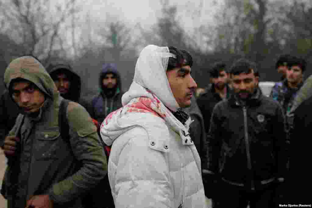 But crossing the border illegally has become increasingly difficult. This Afghan migrant says he was beaten by Bosnian police. &nbsp;